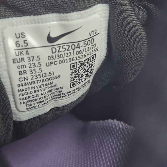 Nike Air VaporMax Plus Women's Sz 6.5 Lilac Purple Blue Fade Gradient DZ5204-500 - Picture 9 of 9